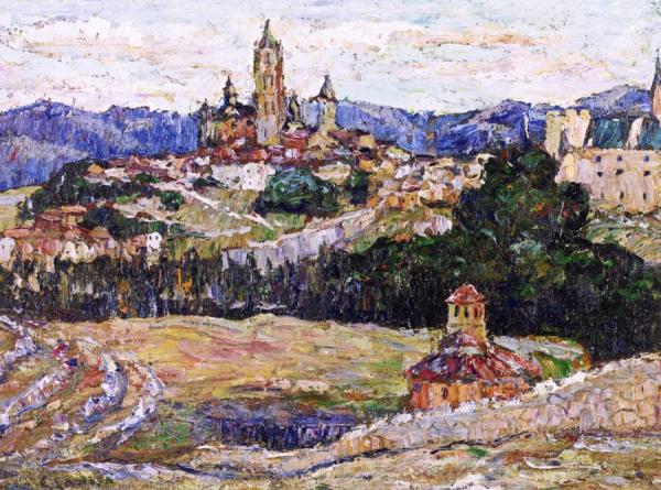 View Of Segovia by Ernest Lawson