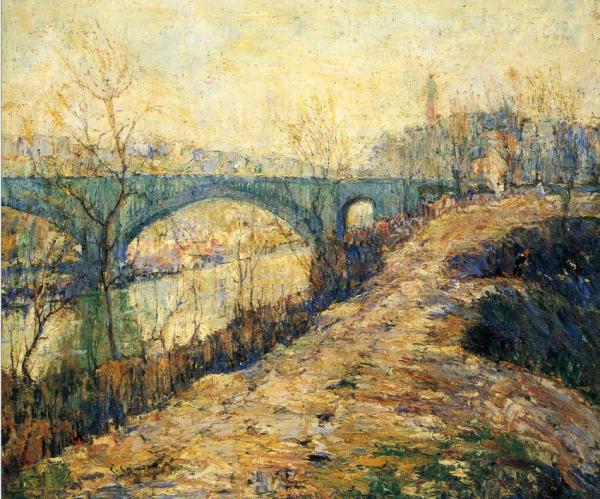 Washington Bridge by Ernest Lawson