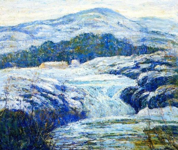 Winter Landcape by Ernest Lawson