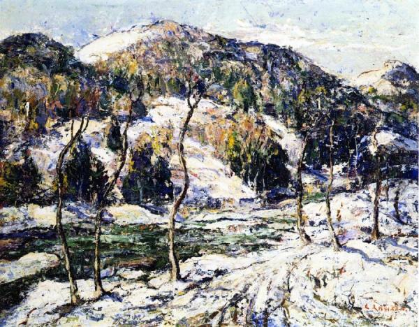 Winter Landscape by Ernest Lawson
