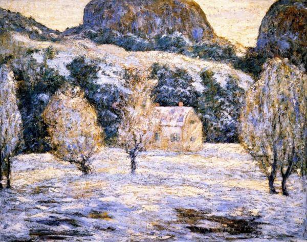 Winter Landscape by Ernest Lawson