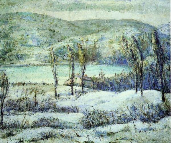 Winter Scene by Ernest Lawson