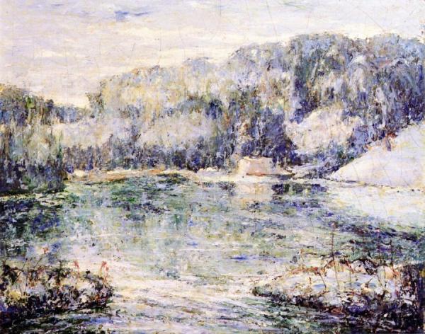 Winter, Spuytin Duyvil by Ernest Lawson