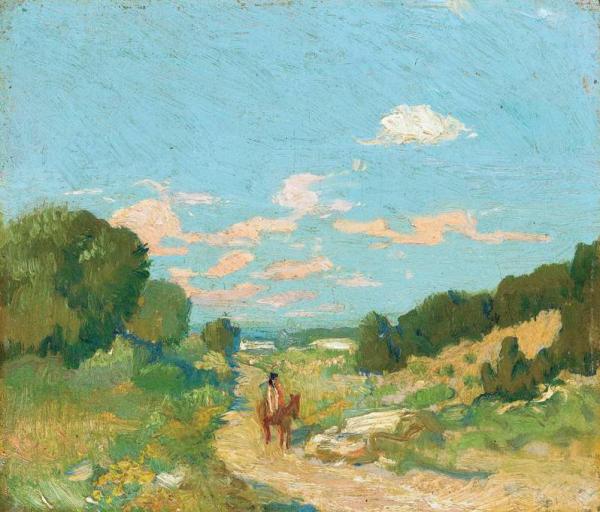 Ernest Leonard Blumenschein New Mexico Afternoon