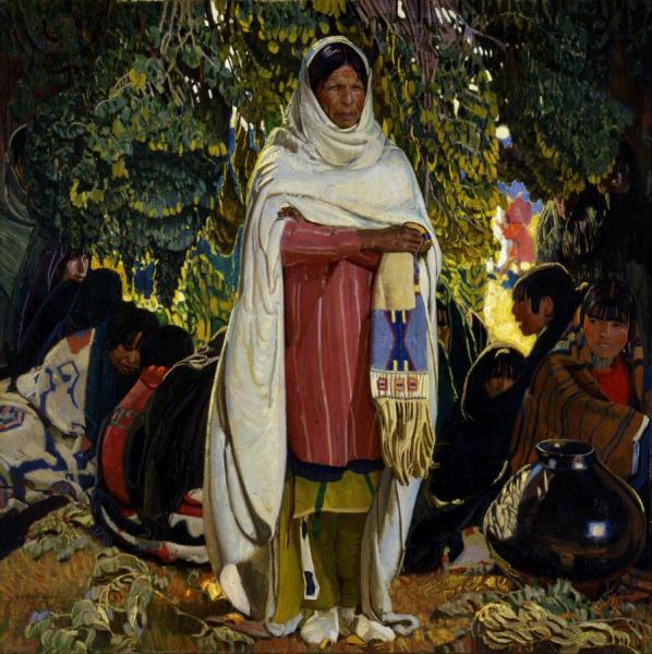 Ernest Leonard Blumenschein The Gift, 1922