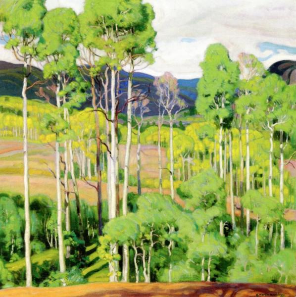 From Cumbres Pass, Taos, New Mexico by Ernest Martin Hennings
