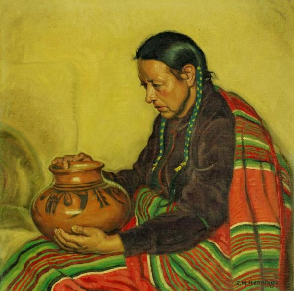 Pottery Of The Past by Ernest Martin Hennings