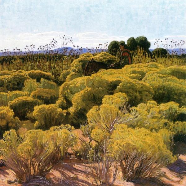 Shortcut To The Pueblo by Ernest Martin Hennings