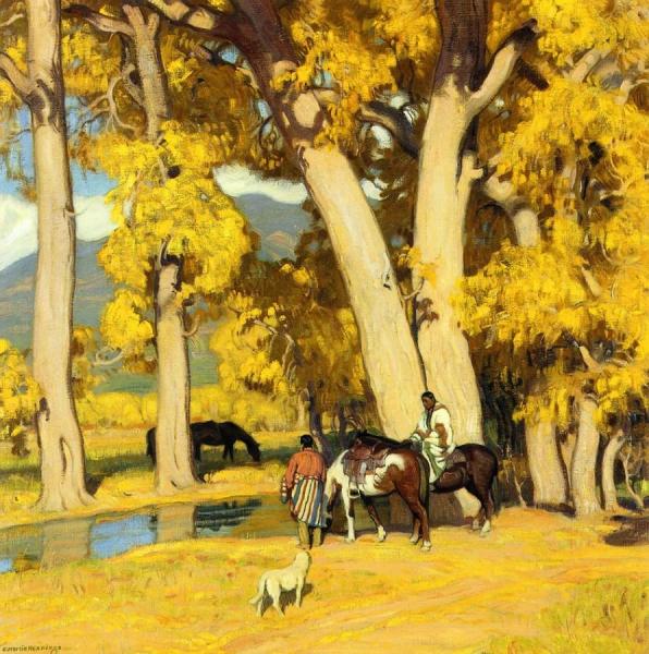 Streamside by Ernest Martin Hennings