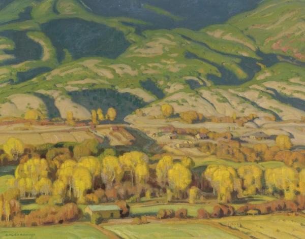 Valley Of Valdez by Ernest Martin Hennings