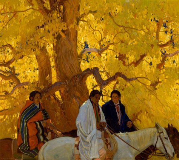 Passing By, 1924 by Ernest Martin Hennings