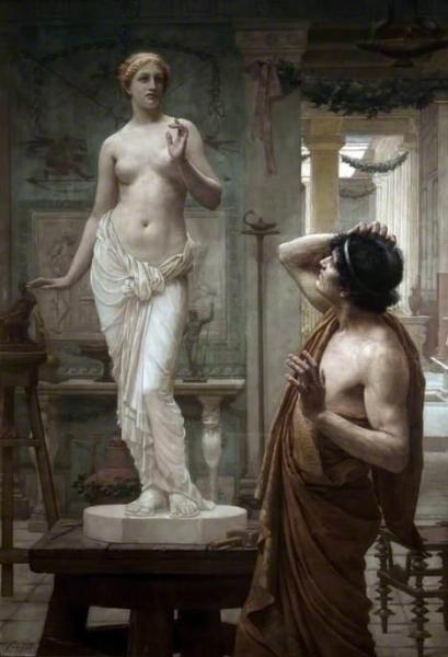 Pygmalion And Galatea by Ernest Normand