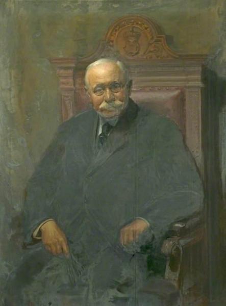 Alderman Johnson Pearson, Member Of Derbyshire County Council by Ernest Townsend