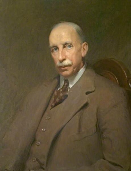 Edwin Clay Barnes, Chairman Of The Old Chesterfield And North Derbyshire Royal Hospital by Ernest Townsend