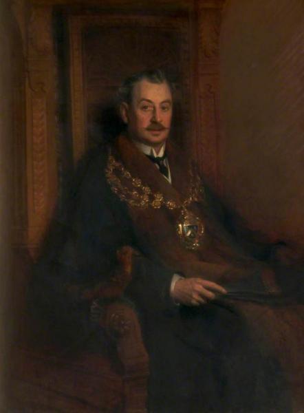 F. G. Isherwood, Mayor Of Oldham by Ernest Townsend Oil Painting Reproductions