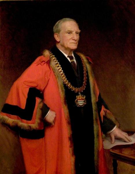 William Edward Knight, Jp, Councillor, Alderman, And Mayor Of Newark by Ernest Townsend