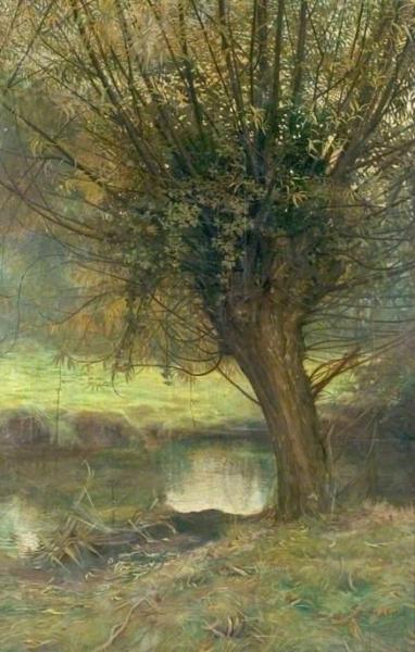 Willows And Weeds by Ernest Townsend