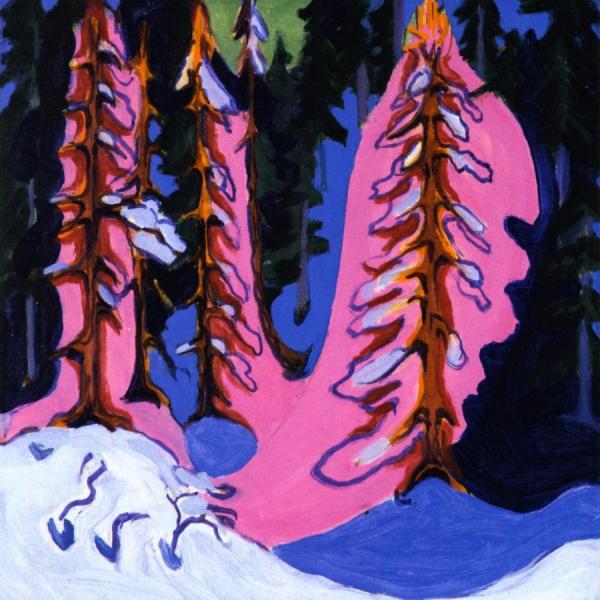 At The Edge Of The Forest by Ernst Ludwig Kirchner