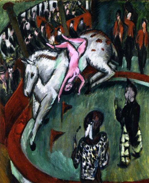 Circus by Ernst Ludwig Kirchner