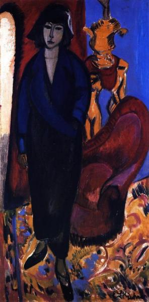 Die Russin by Ernst Ludwig Kirchner