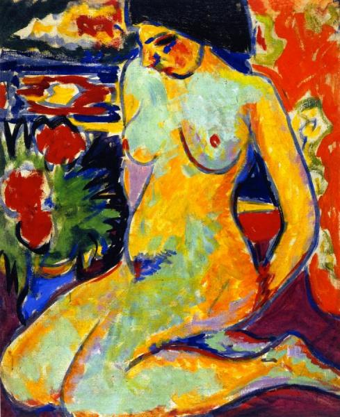 Ernst Ludwig Kirchner Nude