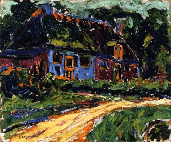 Old House, Fehmarn by Ernst Ludwig Kirchner