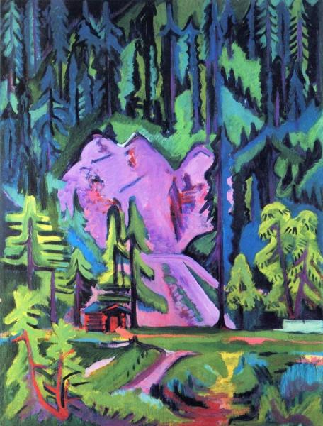 Quarry Floor In The Wild by Ernst Ludwig Kirchner