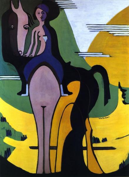 Reiterin by Ernst Ludwig Kirchner