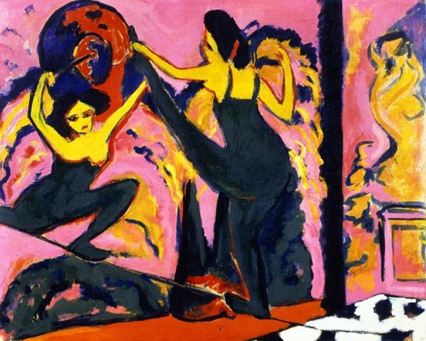 Ernst Ludwig Kirchner Tightrope Walk