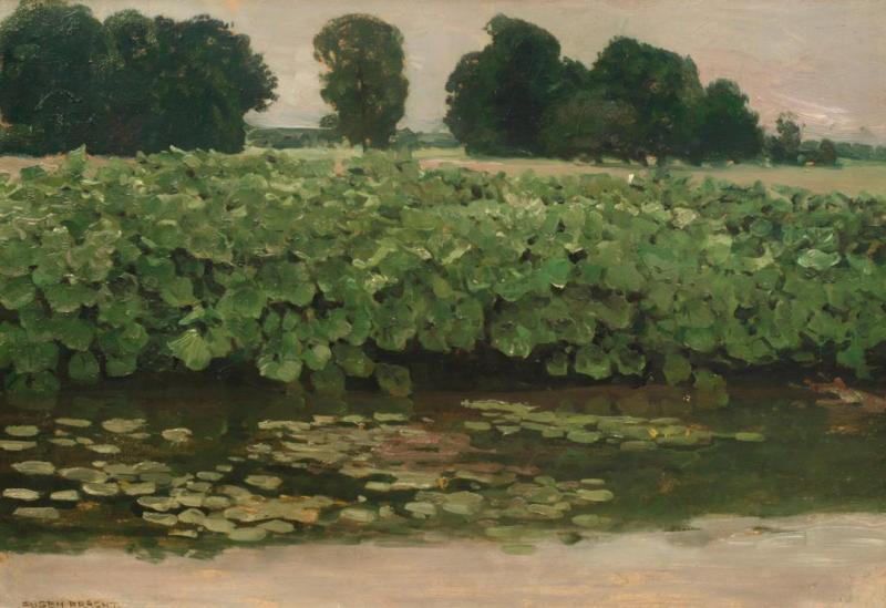 Plattenburg, 1904 by Eugen Felix Prosper Bracht