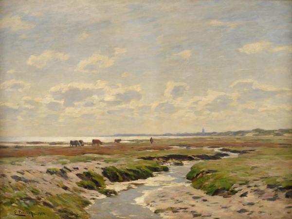 Baltic Sea Beach by Eugen Gustav Ducker