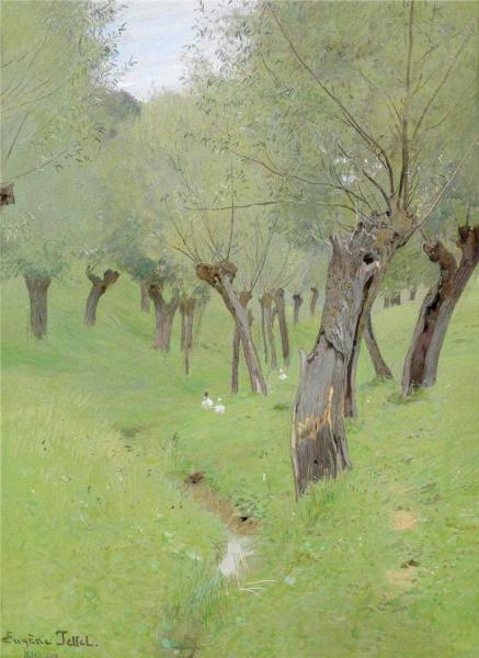 Willows by Eugen Jettel