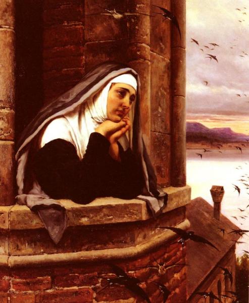 Far Away Thoughts by Eugen Von Blaas