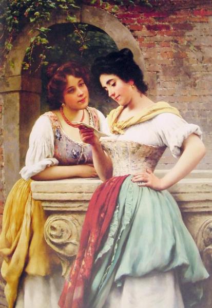 Shared Correspondance by Eugen Von Blaas