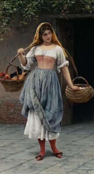 Eugen Von Blaas Which Came First