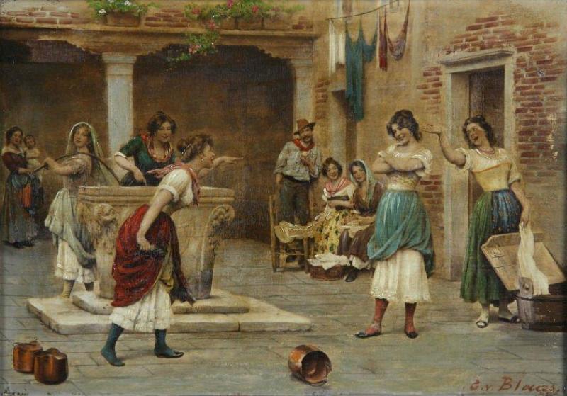 Love's Labor Lost by Eugen Von Blaas