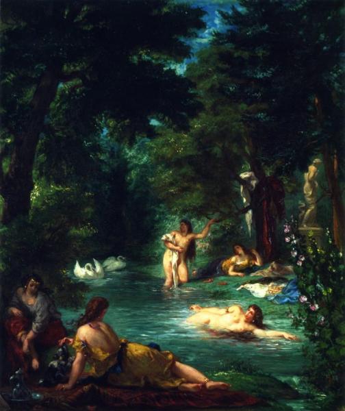 Bathers by Eugène Delacroix