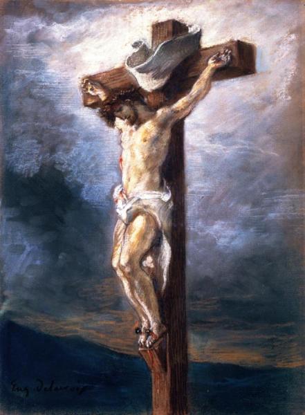 Eugène Delacroix Christ On The Cross