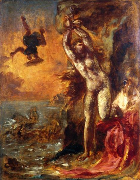 Perseus And Andromeda by Eugène Delacroix