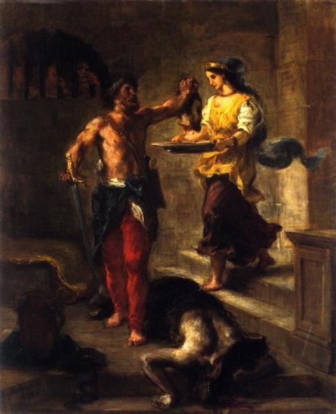 The Beheading Of John The Baptist by Eugène Delacroix