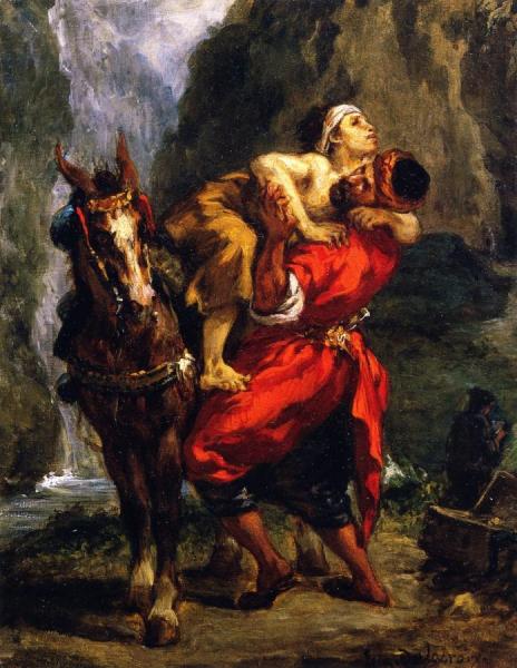 Eugène Delacroix The Good Samaritan