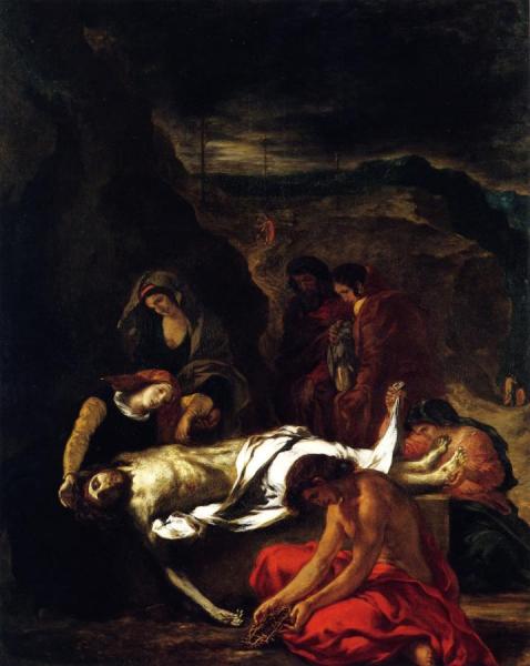 The Lamentation by Eugène Delacroix