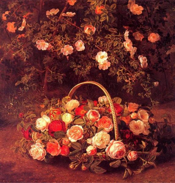 Eugene Henri Cauchois Roses