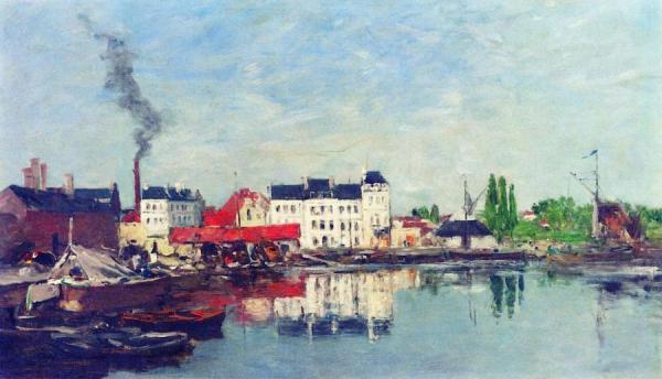 Brussels by Eugène-louis Boudin