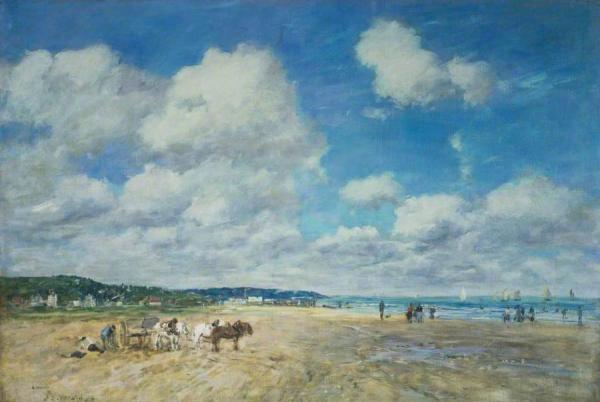 Deauville by Eugène-louis Boudin