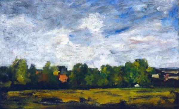 Landscape by Eugène-louis Boudin