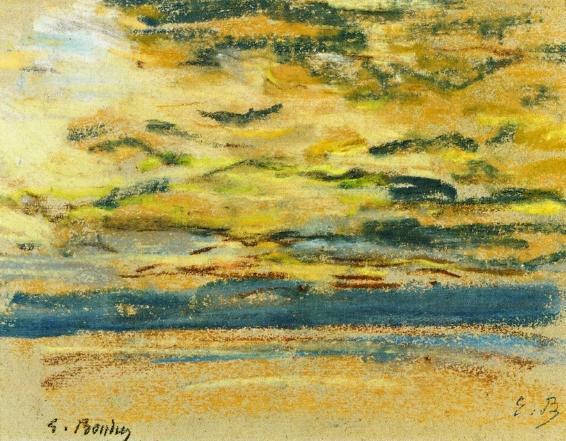 Sky by Eugène-louis Boudin