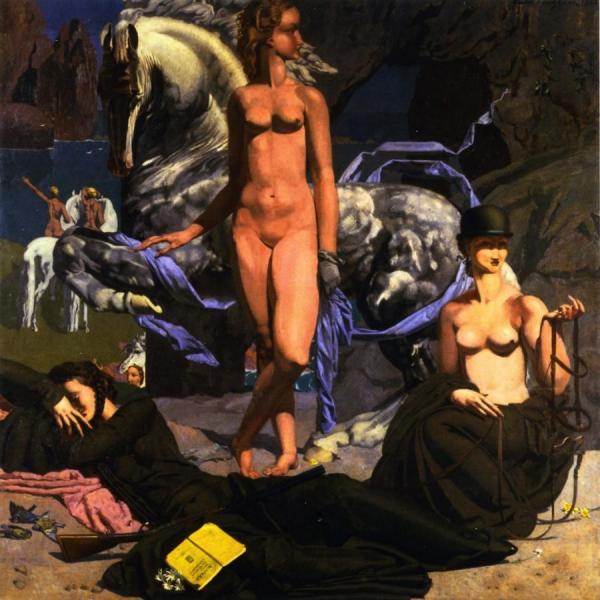 Amazons by Eugène Robert Pougheon