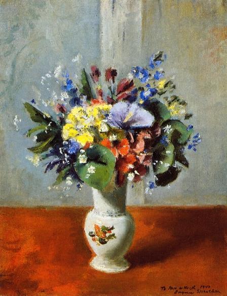 Still Life With Flowers by Eugene Speicher