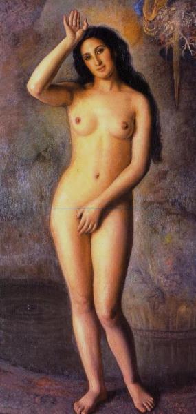 Eugenio Hermoso Martinez Desnudo De Mujer